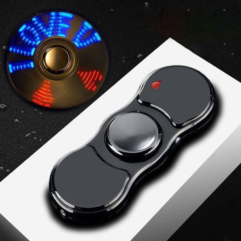 Fingertip gyro lighter multifunctional rechargeable new laser