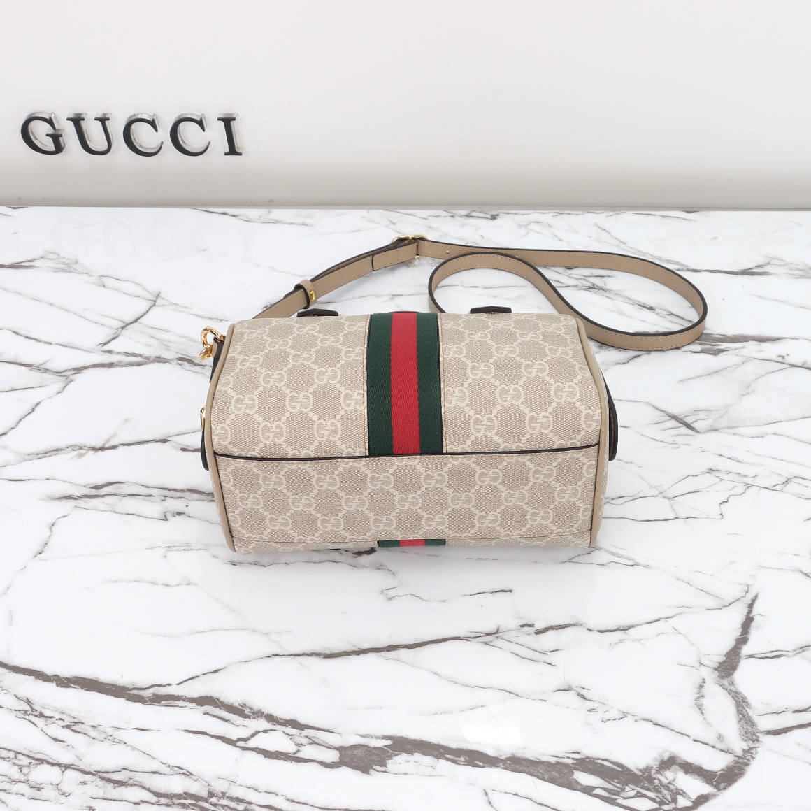Gucci Ophidia Small Boston Bag 772053 UULAG 9682
