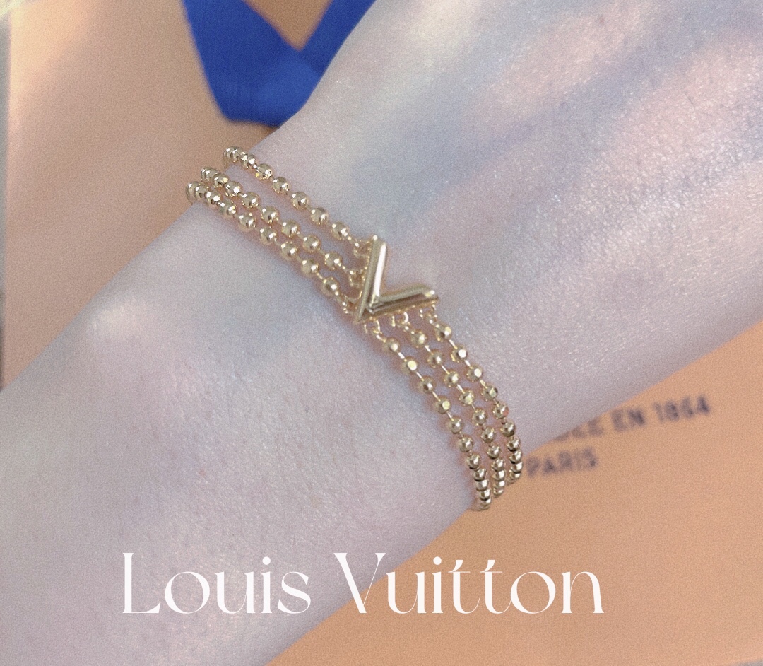 Louis Vuitton Triple Bead Bracelet