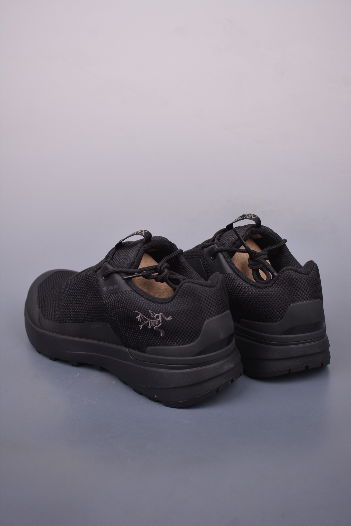 Arc'teryx Kopec GTX outdoor hiking shoes all black X000009208