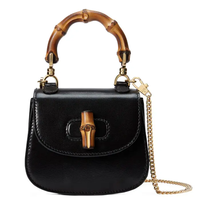 Gucci Bamboo 1947 series bamboo small handbag760246 10O0X 1000