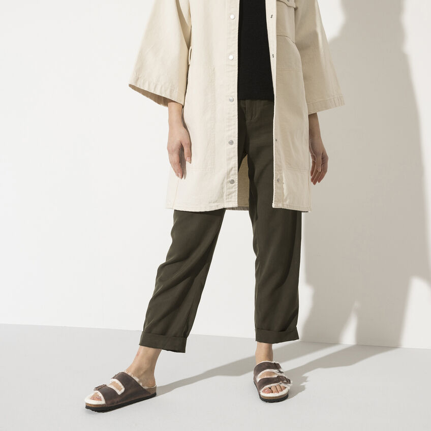 Arizona Shearling Oiled Leather B-81259