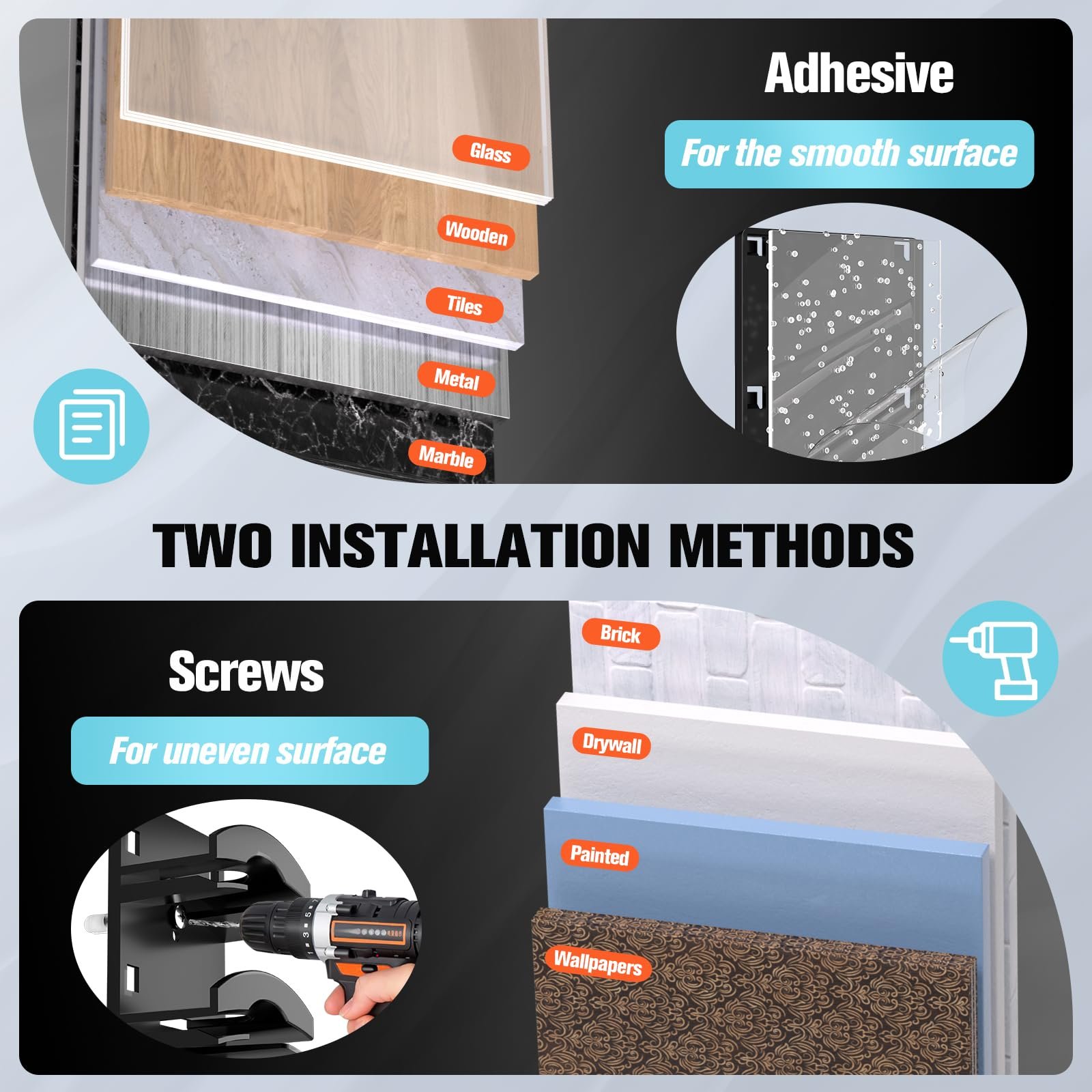 Hat Organizer for Baseball Caps