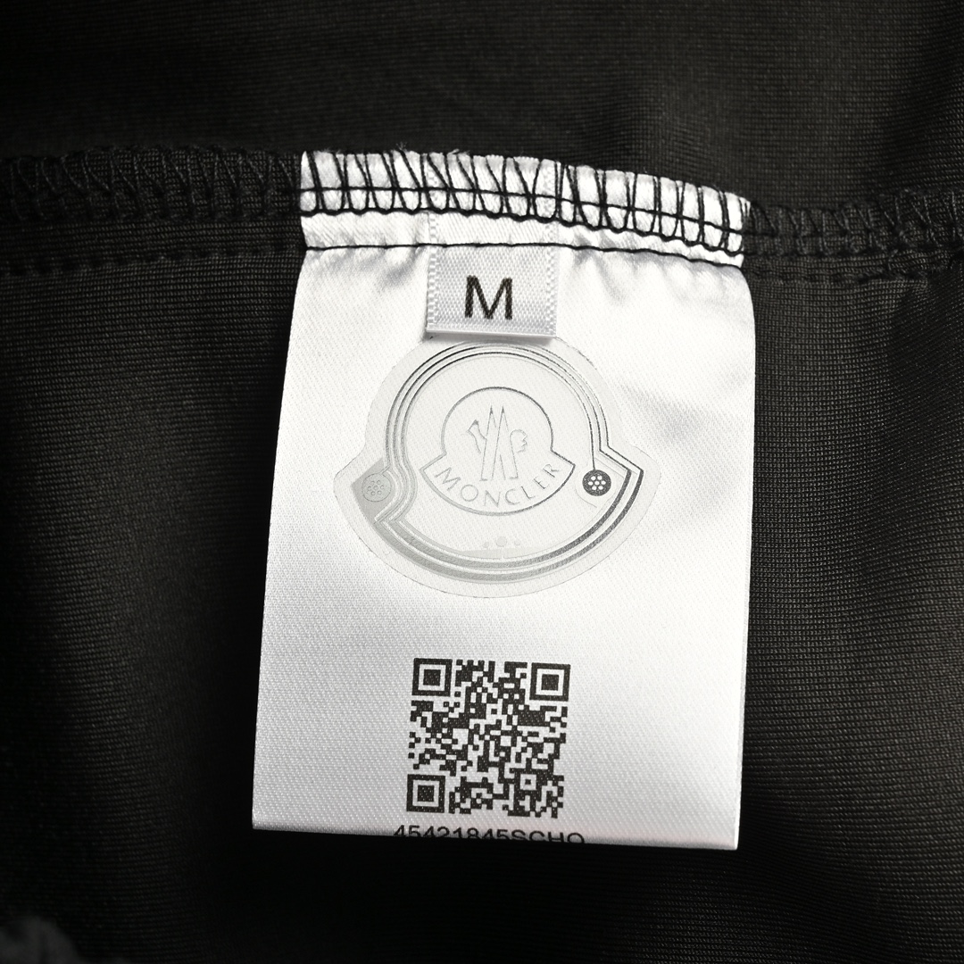 Moncler 24Fw side webbing trousers
