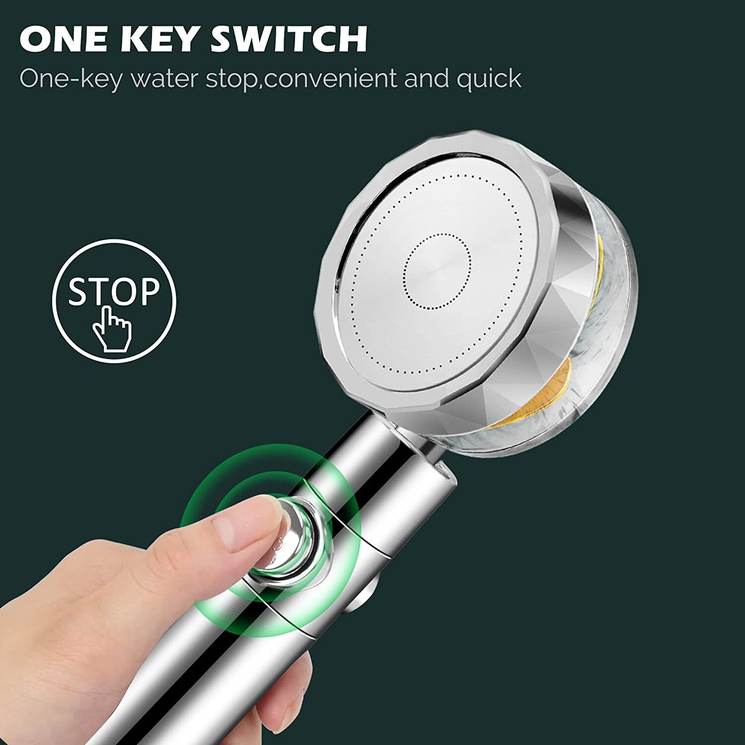 Hydro-Jet Turbo Shower head