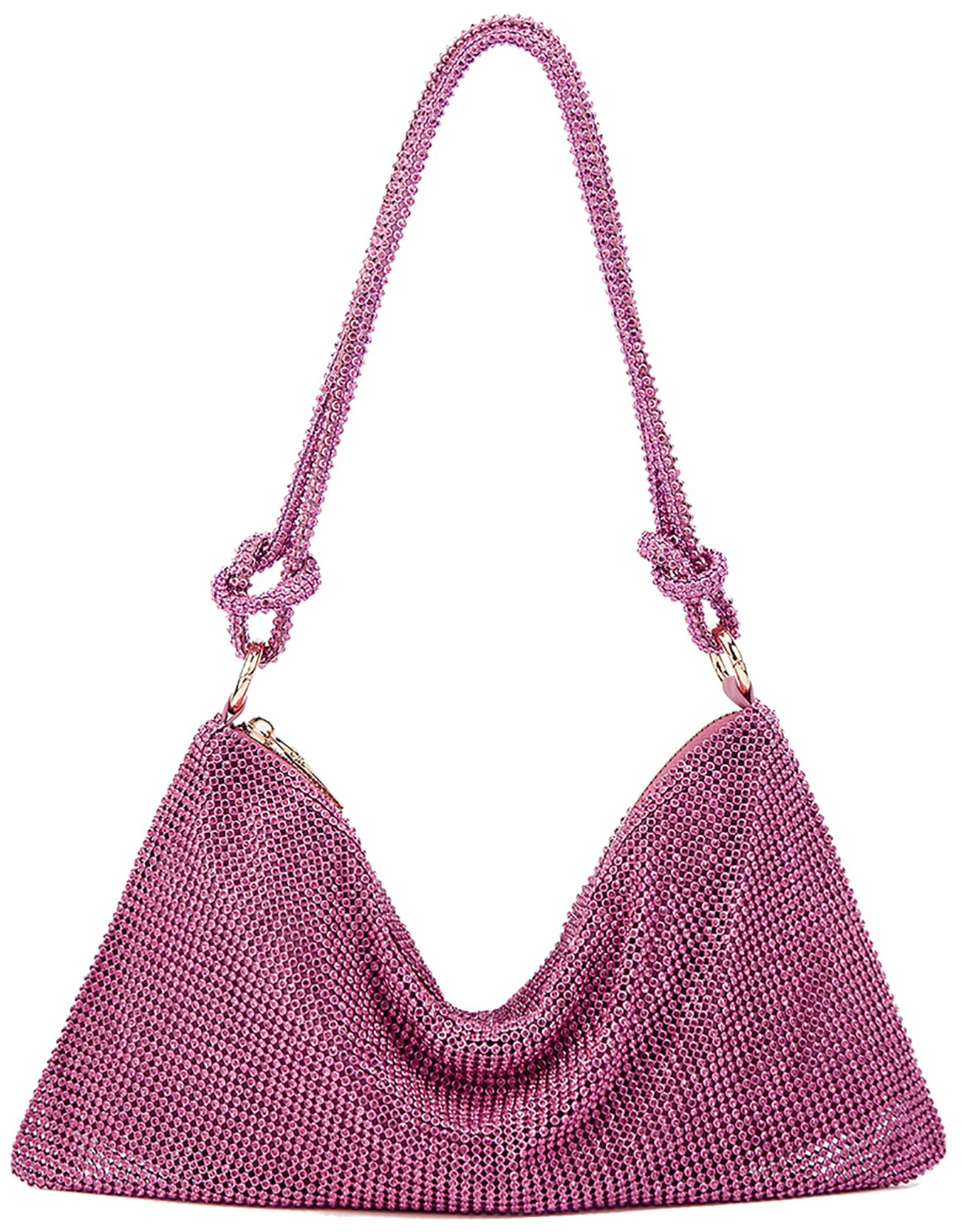 🔥Last Day 50% OFF🔥Rhinestone Hobo Bag for Women Rhinestone Purses📦BUY 2 GET FREE SHIPPING NOW