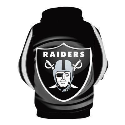 RAIDERS 3D HOODIE UNIQUE 117