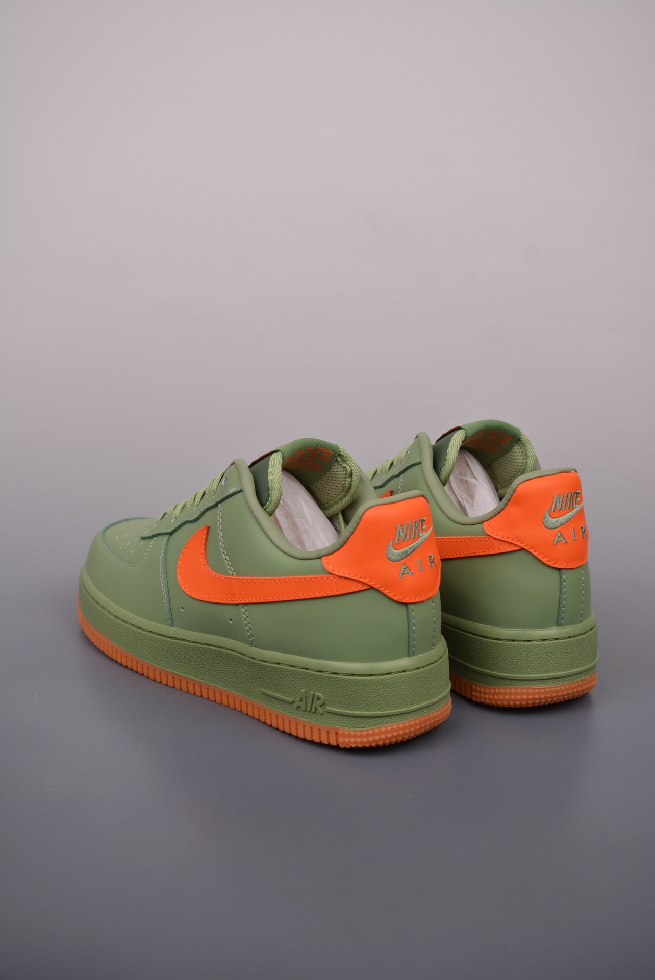 Nike Air Force 1 Low PremiumOil GreenSafety Orange HJ9118-386