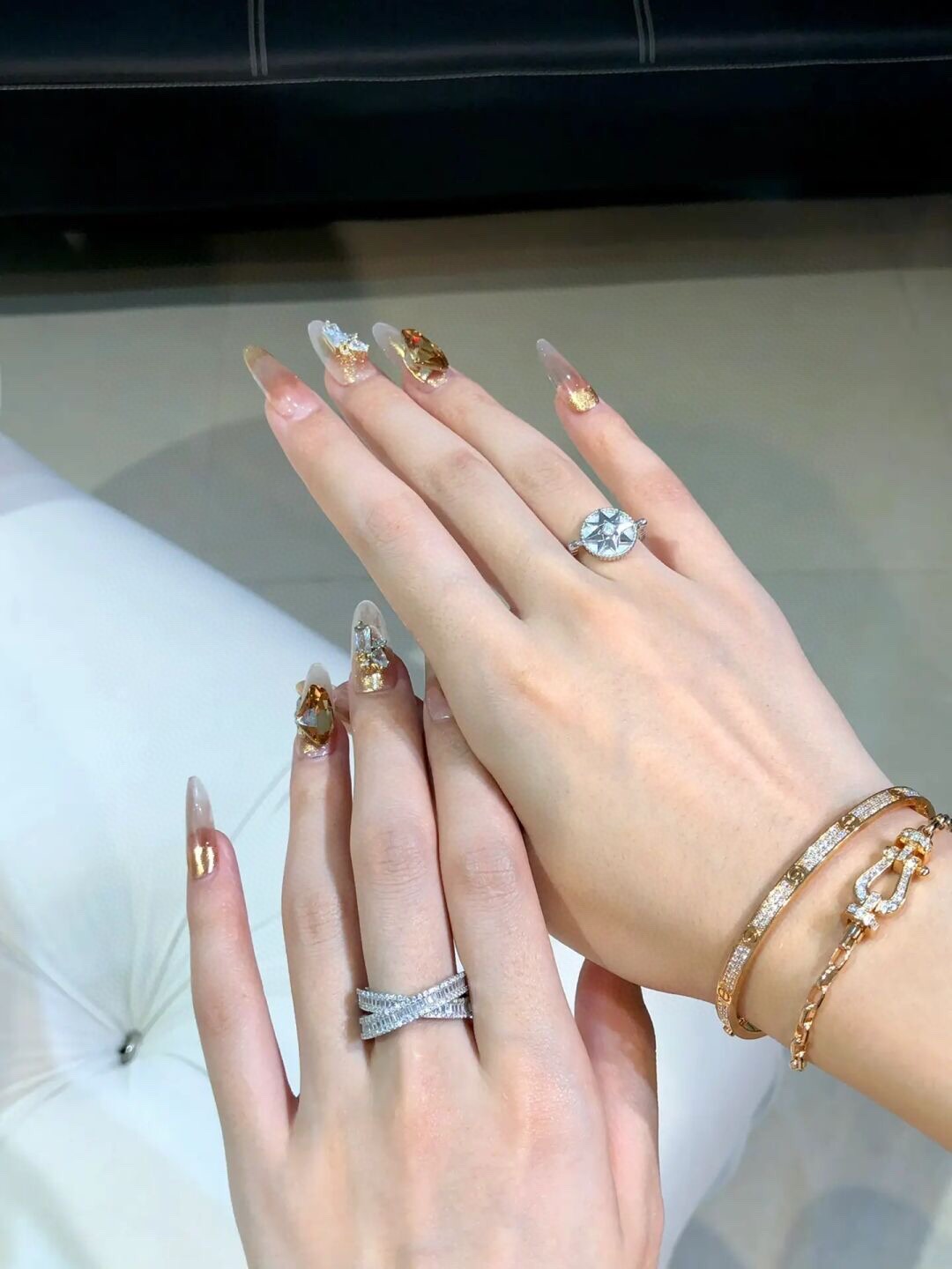 Dior compass ring