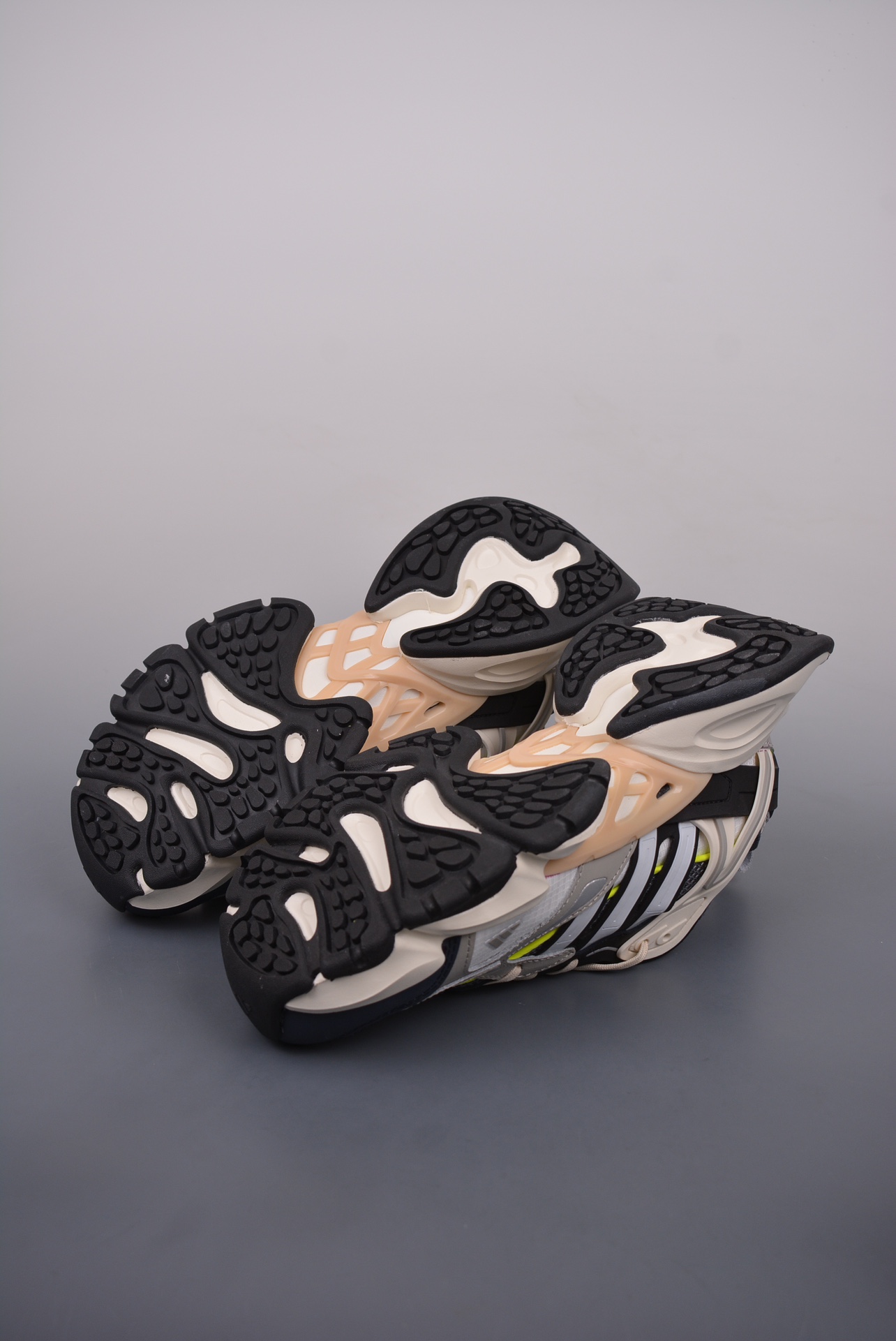 Adidas XLG Runner Deluxe Beige Dark Gray Orange Pink Green IH7796