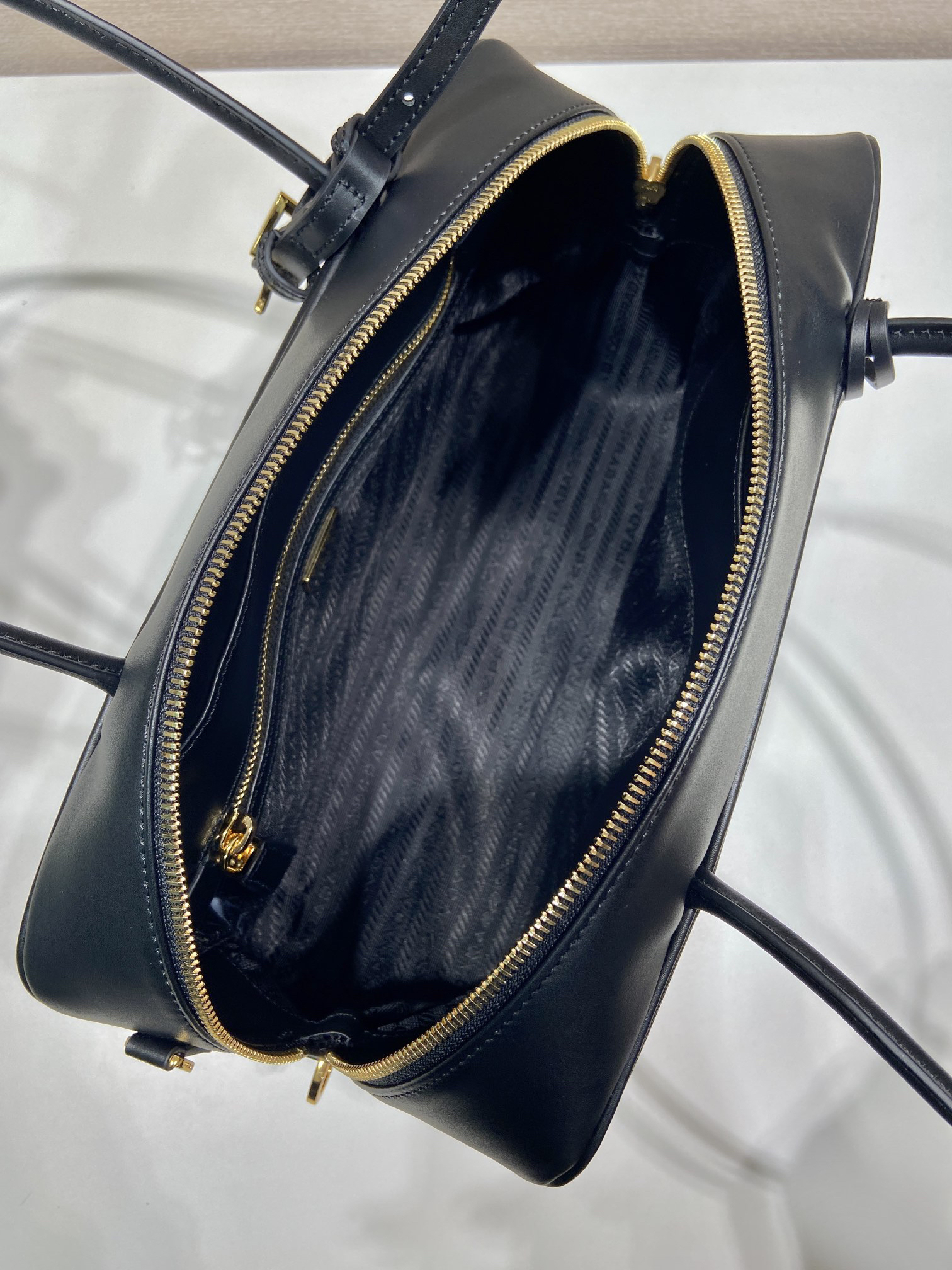 Prada Tessuto Tocker Handbag 1BB132