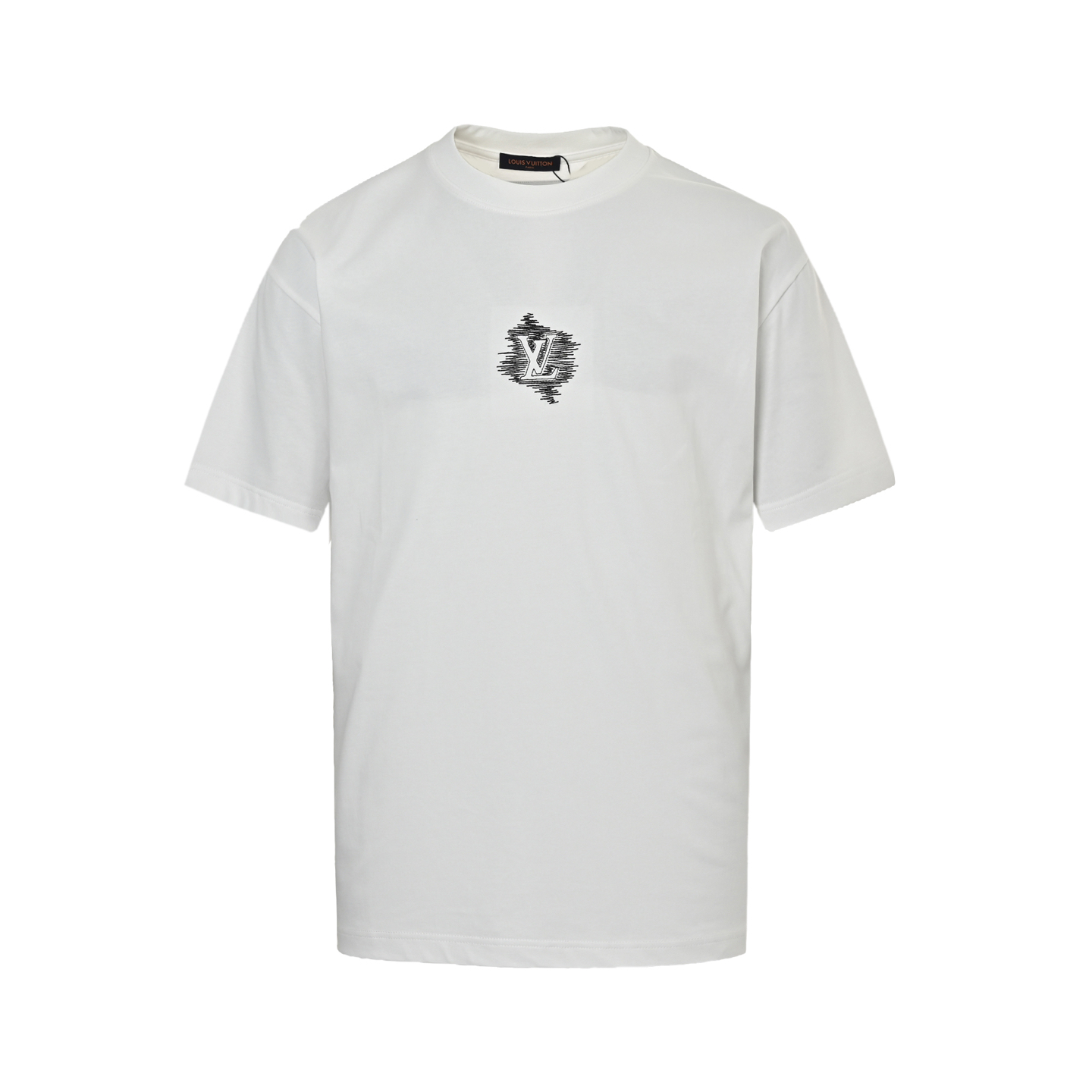 Louis Vuitton 25ss simple logo embroidered short sleeve