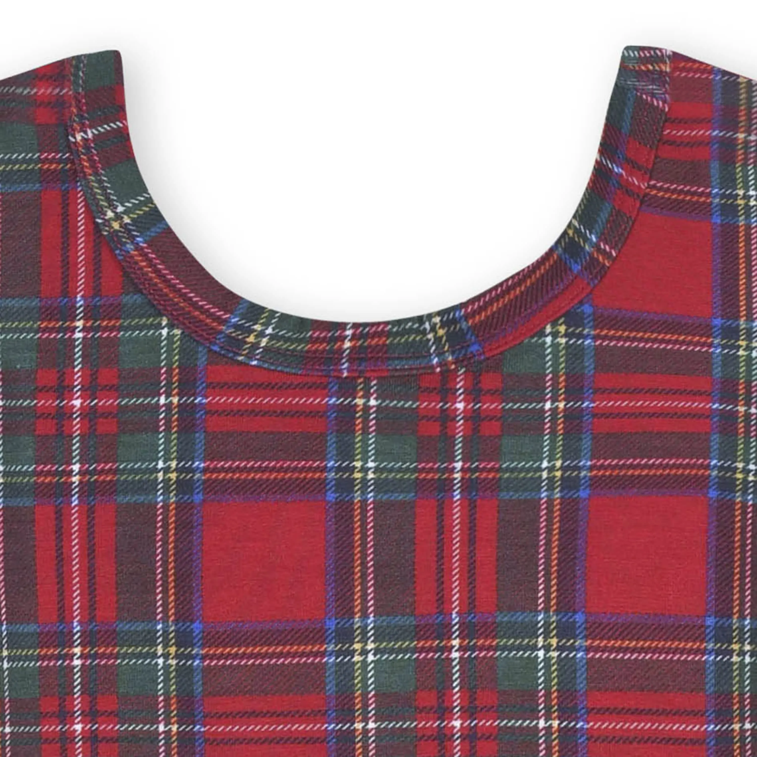 Infant & Toddler Girls Plaid About You Buttery Soft Viscose Made from Eucalyptus Holiday Twirl Dress