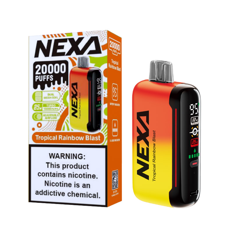 Nexa N20000 Disposable Vape Kit (20K Puffs) -- Tropical Rainbow Blast-18723999