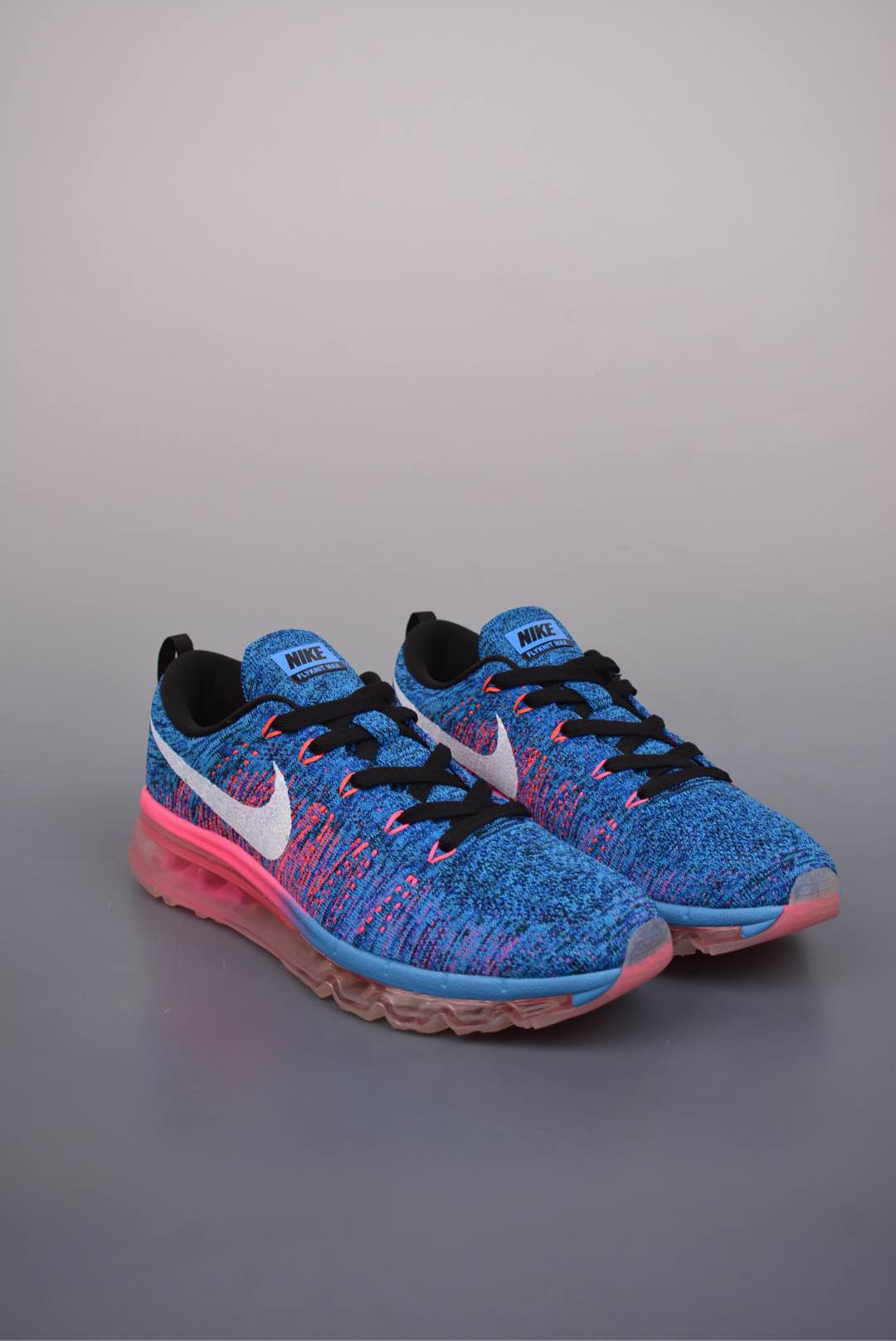 Nike Flyknit Air MaxBlue Glow Pink 620469-014