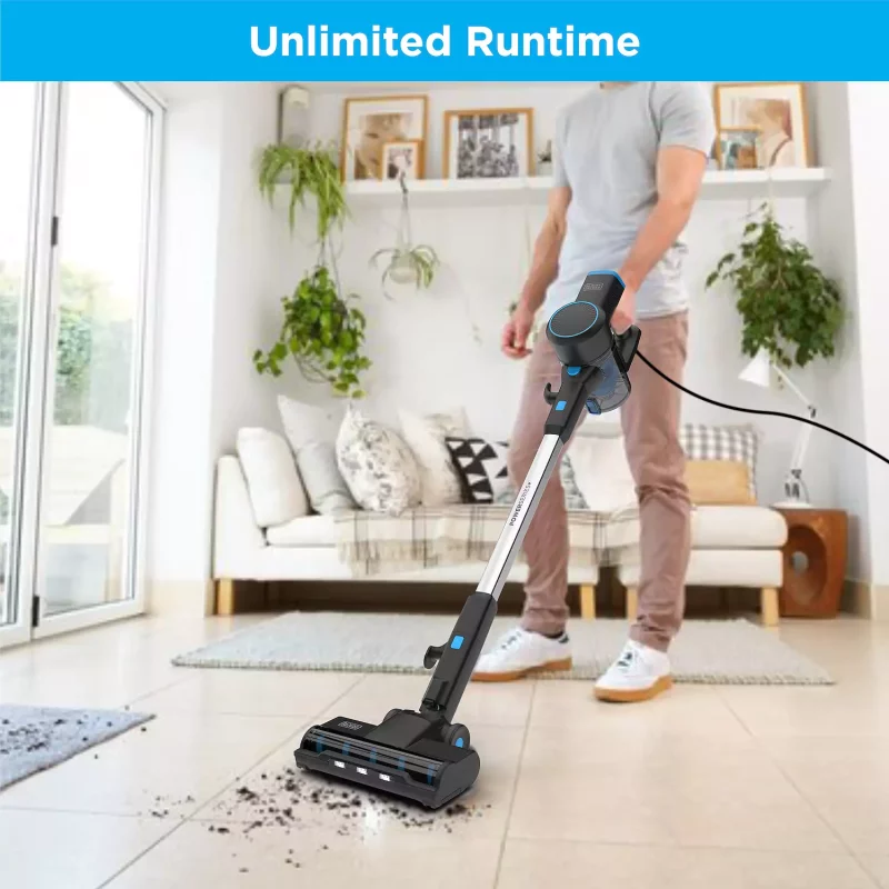 BLACK+DECKER Powerseries+ Corded 3 in 1 Stick Vacuum Upright to Hand-Vac Multi Surface