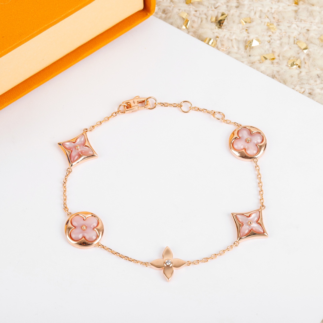 Louis Vuitton five flower bracelet