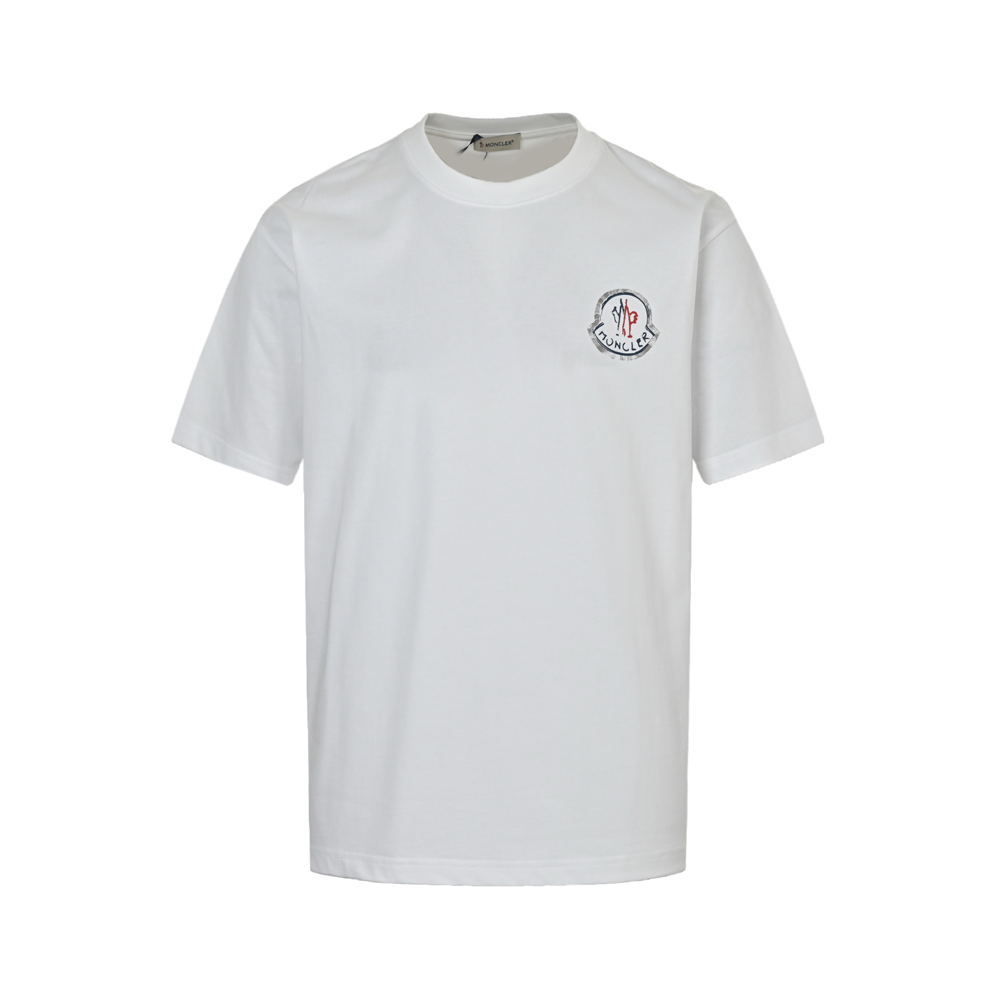 Moncler 25ss inkjet logo print short sleeves