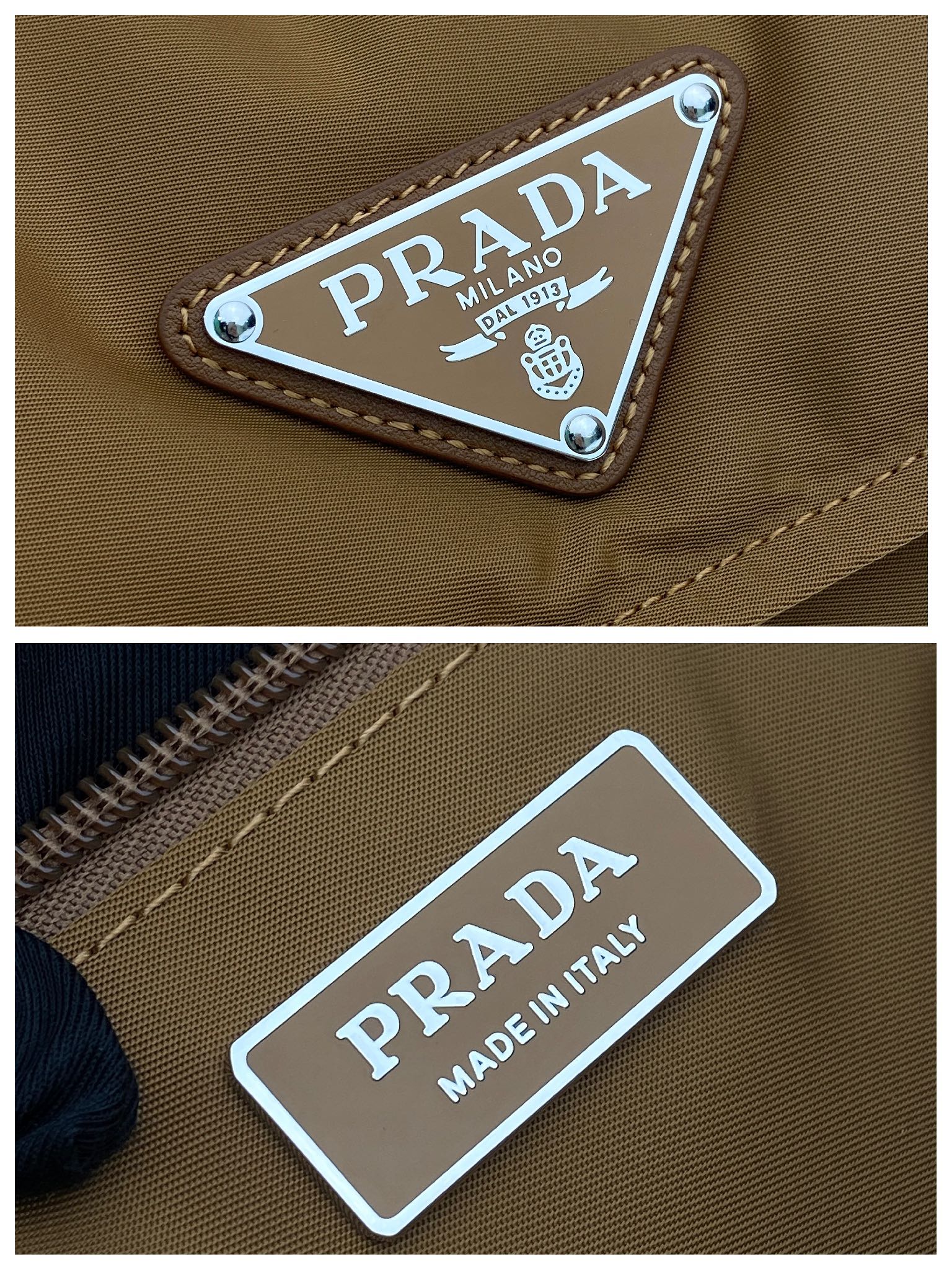 Prada Nylon Shoulder Bag 1BD256