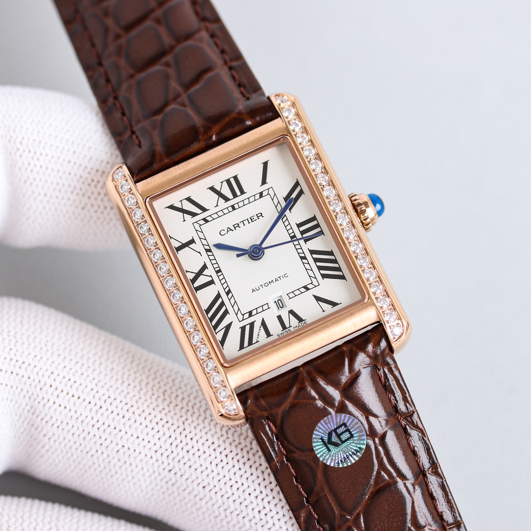 Cartier British Tank Mechanical Edition
