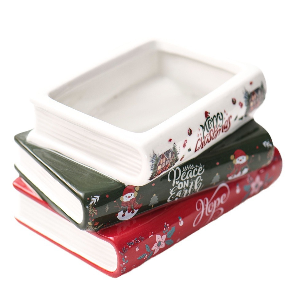 🔥BLACK FRIDAY DEAL🔥Original Unique Ceramic Book-Shaped Decorative Planter