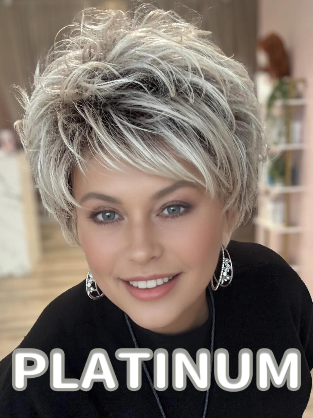 Soft Layered Pixie Wig