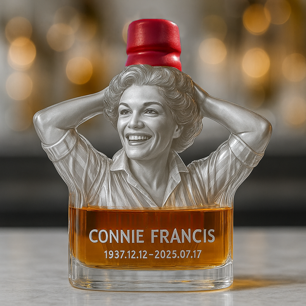 A Voice That Echoes Forever — Connie Francis Memorial Bottle🎶✨