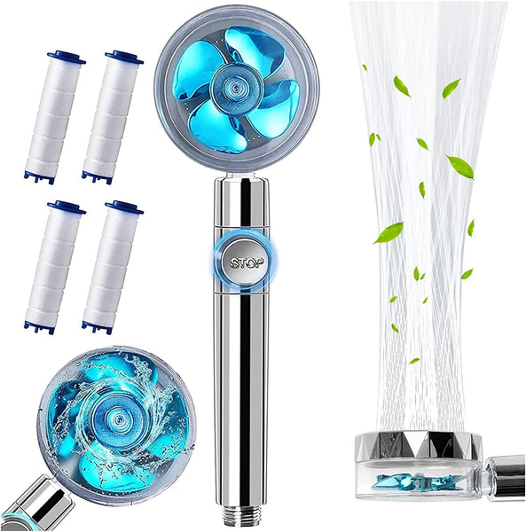 Filtered Shower Head (with Fan)(Buy 2 Get 1 Free)