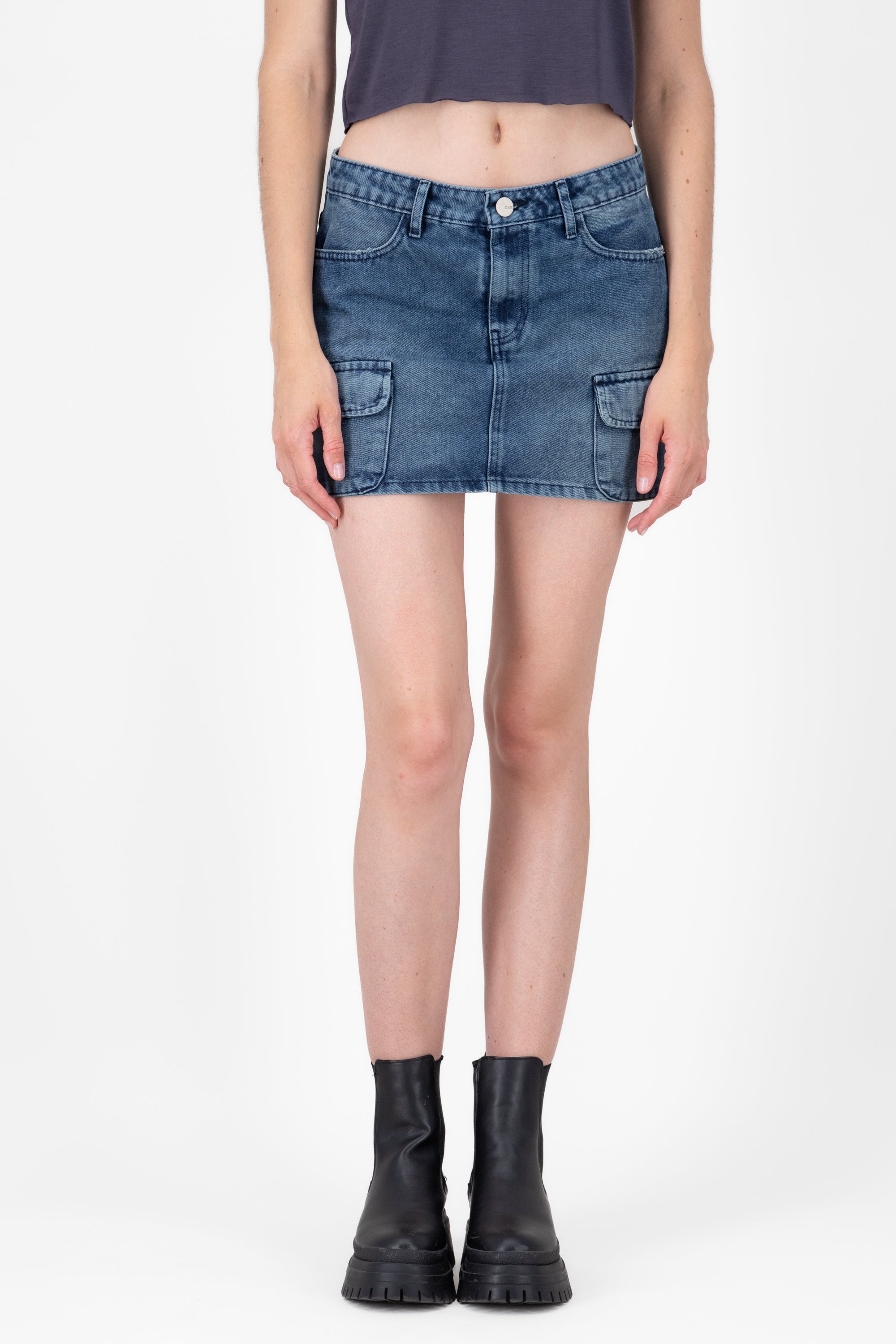Karley Cargo Mini Skirt