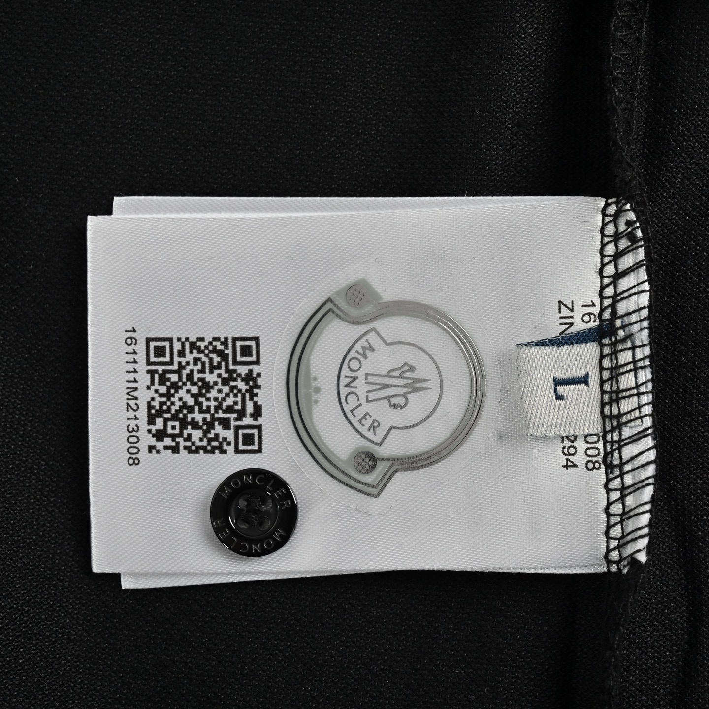 Moncler 25ss chest embroidered logo polo short sleeve
