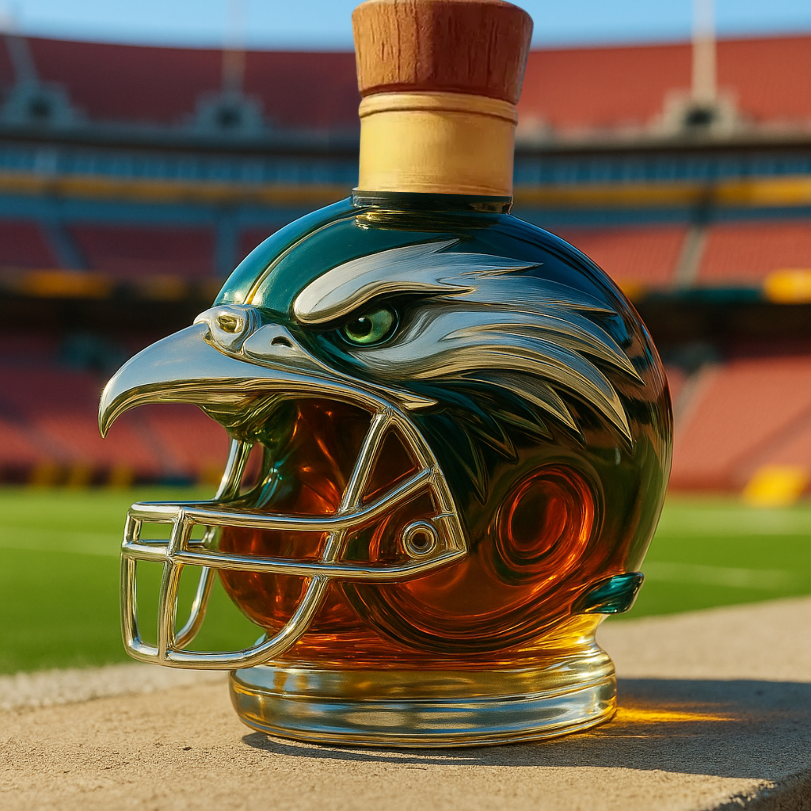 Philadelphia Eagles Collector’s Whiskey Decanter