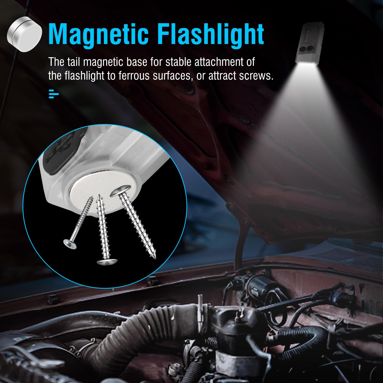 Super Bright Small EDC Flashlight-New Mini Pocket Keychain Flashlights
