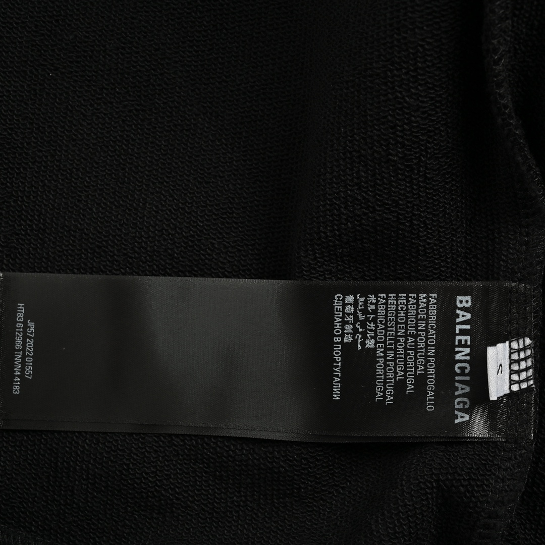 Balenciaga 24Fw Statue of Liberty print hooded sweatshirt