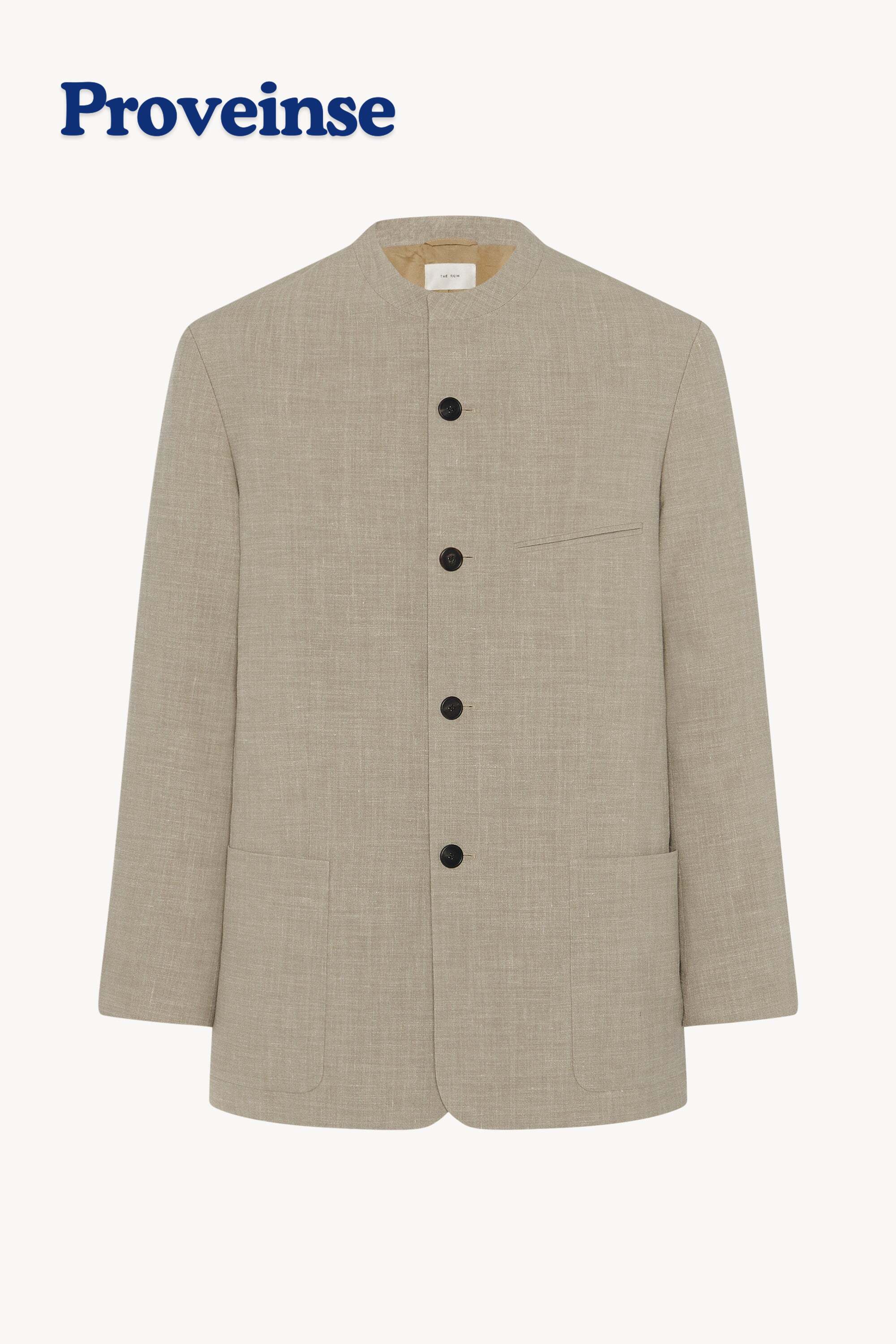 Casimir Jacket in Silk, Linen, and Virgin Wool