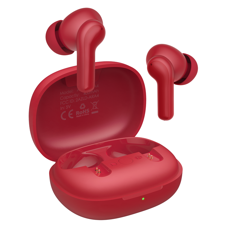 Hybrid Active Noise Cancelling Wireless Earbuds For IPhone & Android, Cordless Charging, 6 Mic Clear Phone Call, Bluetooth 5.1 In Ear Headphones With Deep Bass, Waterproof, Anti-scratch Case
