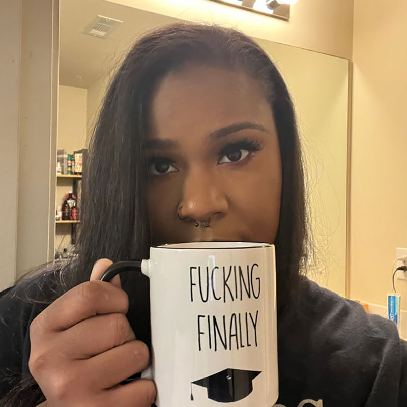F*cking Finally Graduating Mug