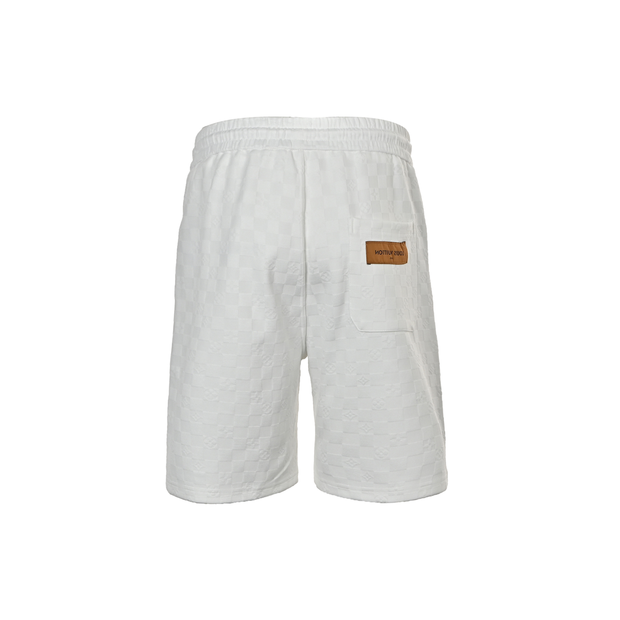 Louis Vuitton Checkerboard Flocked Shorts