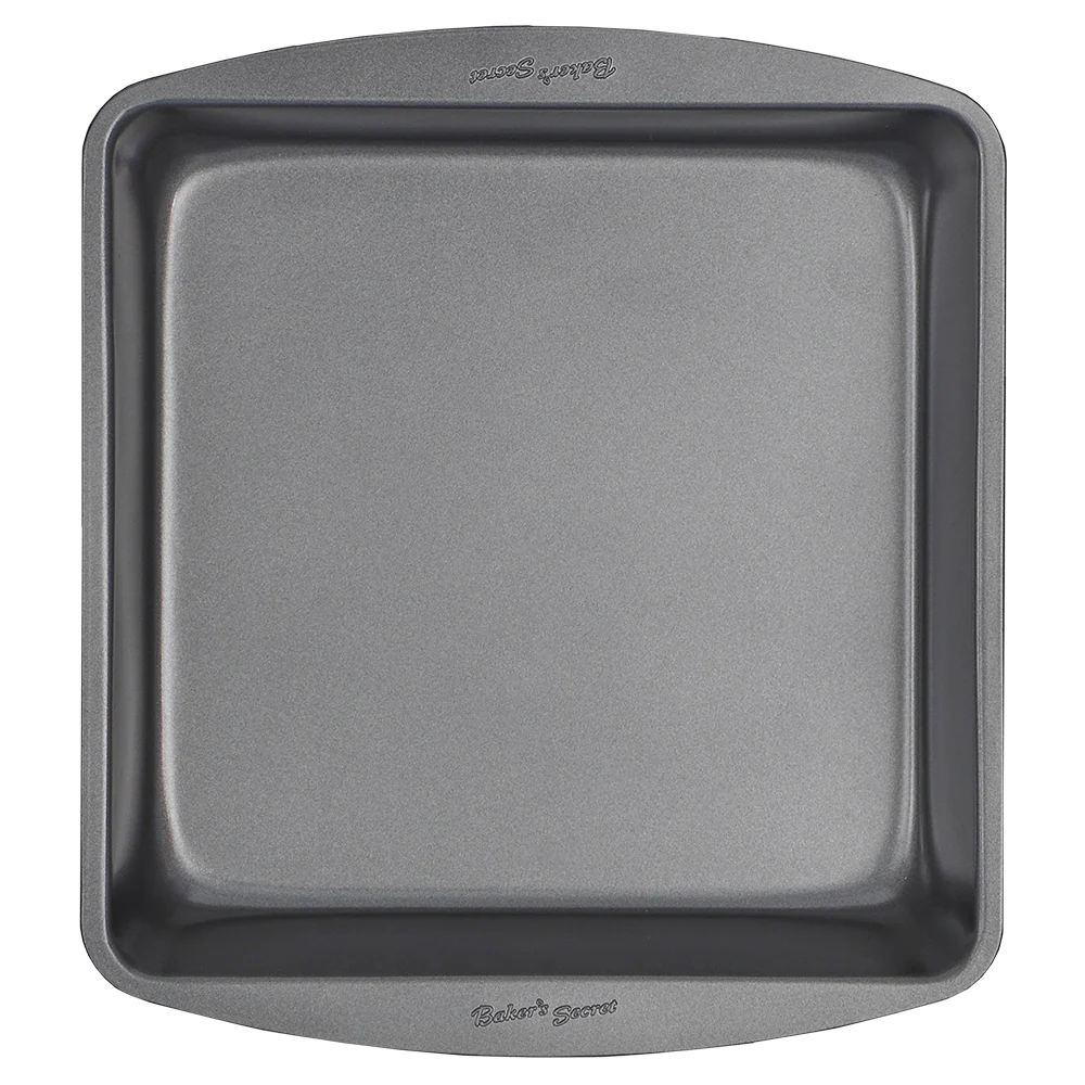 Baker..s Secret Essentials 9-inch Non-Stick Steel Square Pan