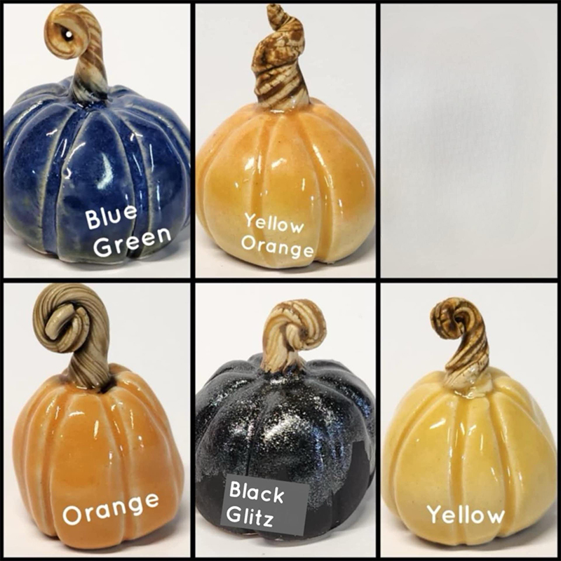 Handmade Mini Ceramic Pumpkins