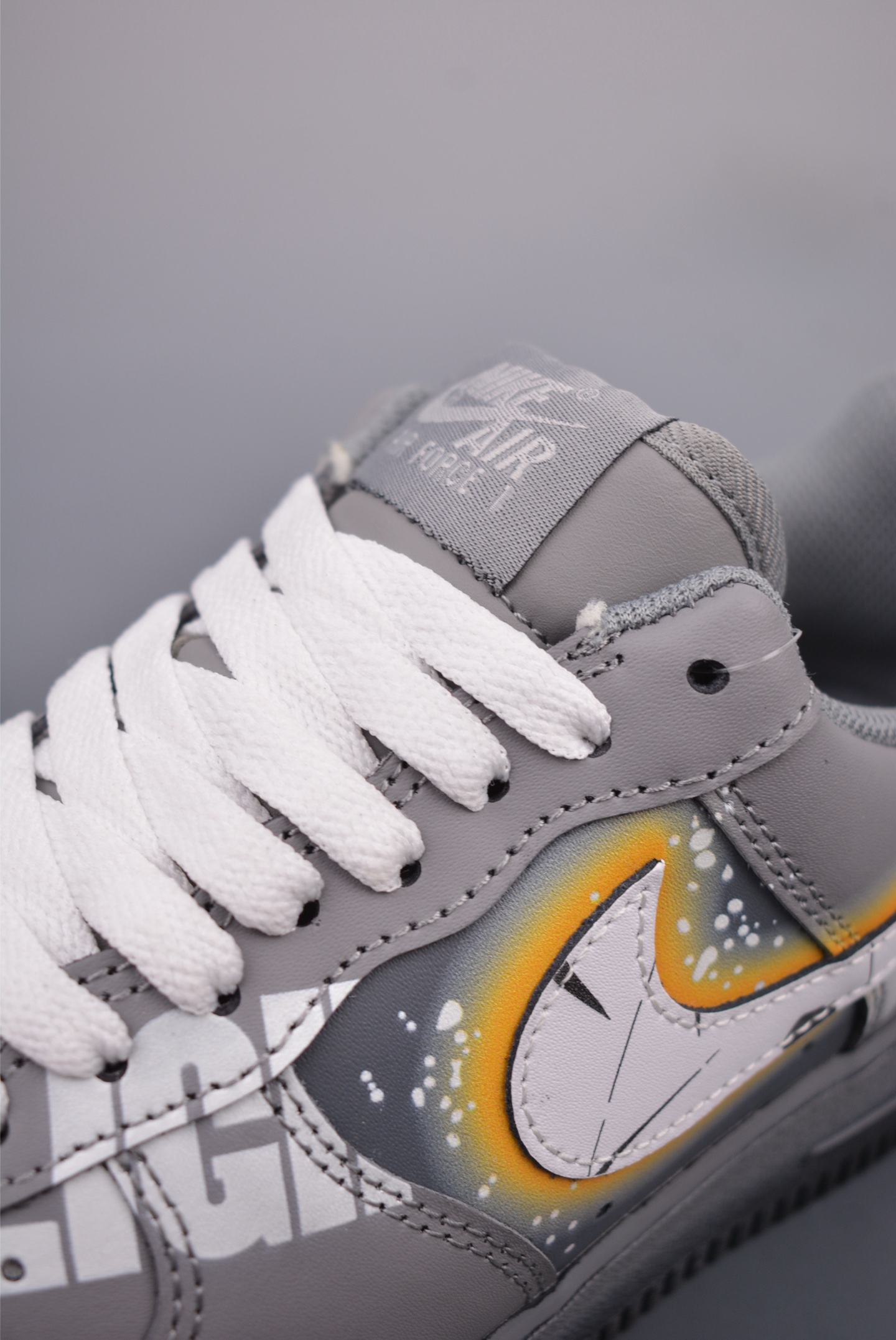 Nike Air Force 1'07 Low Grey and White Graffiti CW2288-111