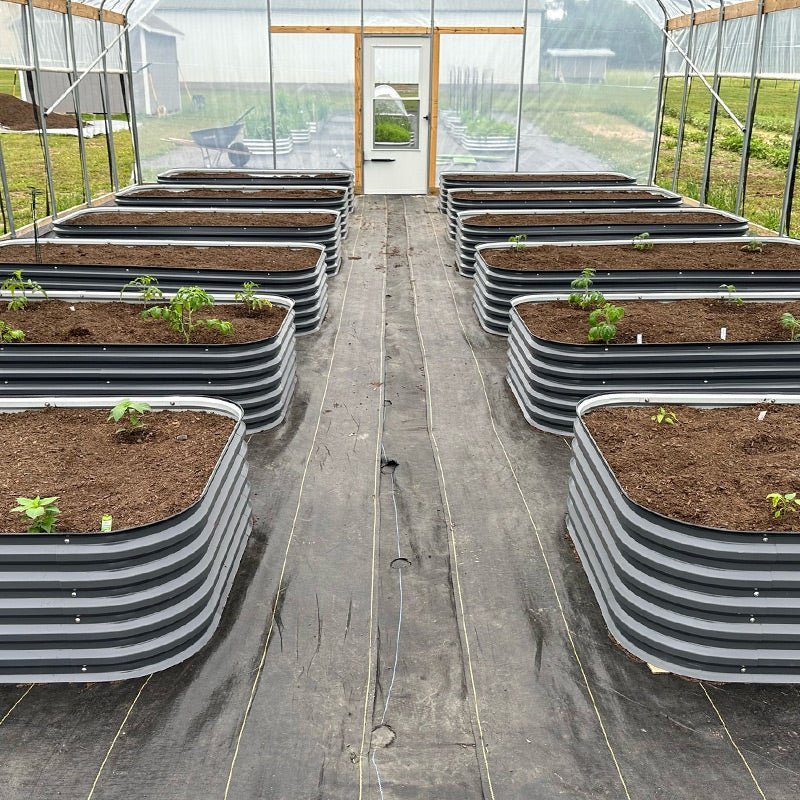 🌷2025D Spring Clearance Sale 🔥A8x2 Metal Raised Garden Beds (9 in 1)【Upgrade 2.0】