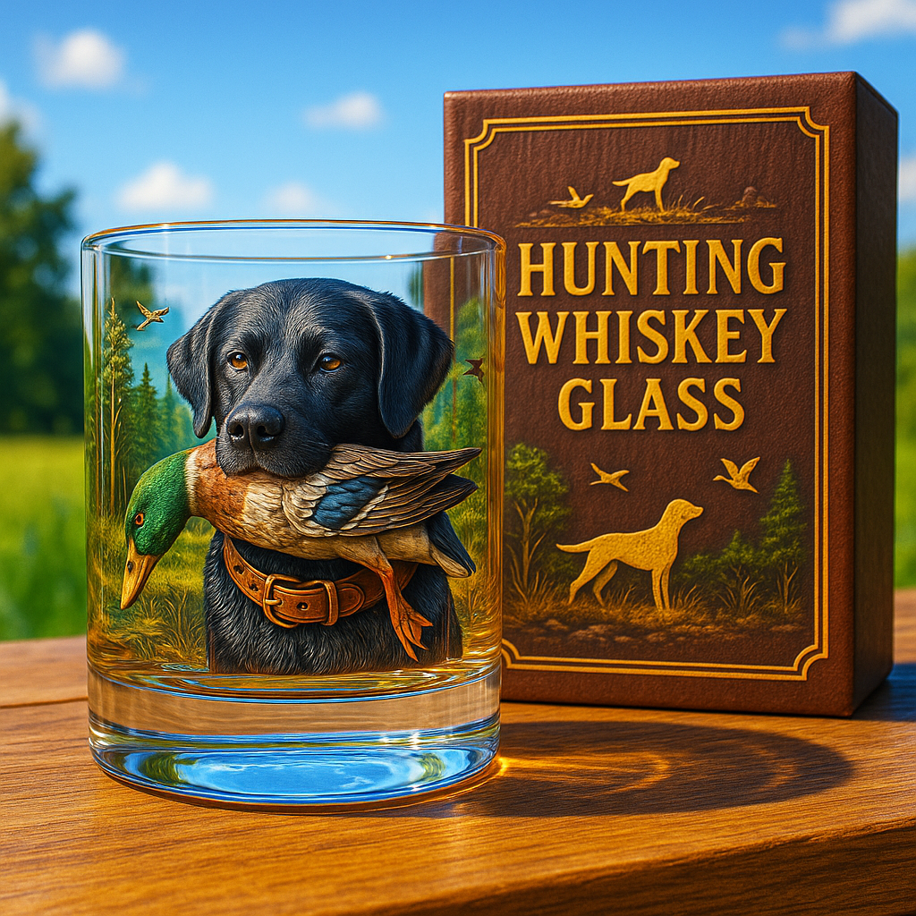 Hunting Whiskey Glass