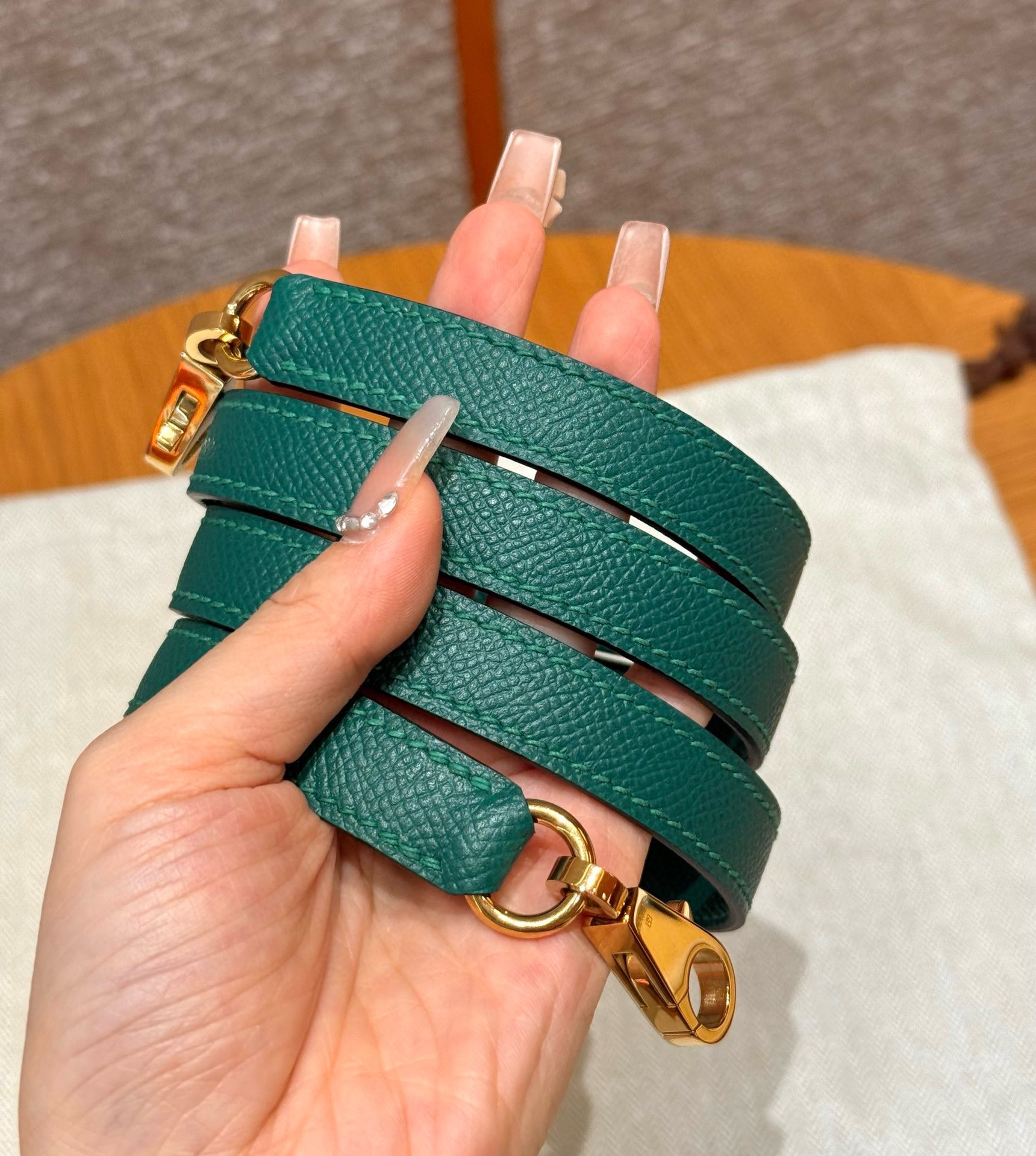 Hermès Kelly z6Makachite Handbag (Handmade to Order)