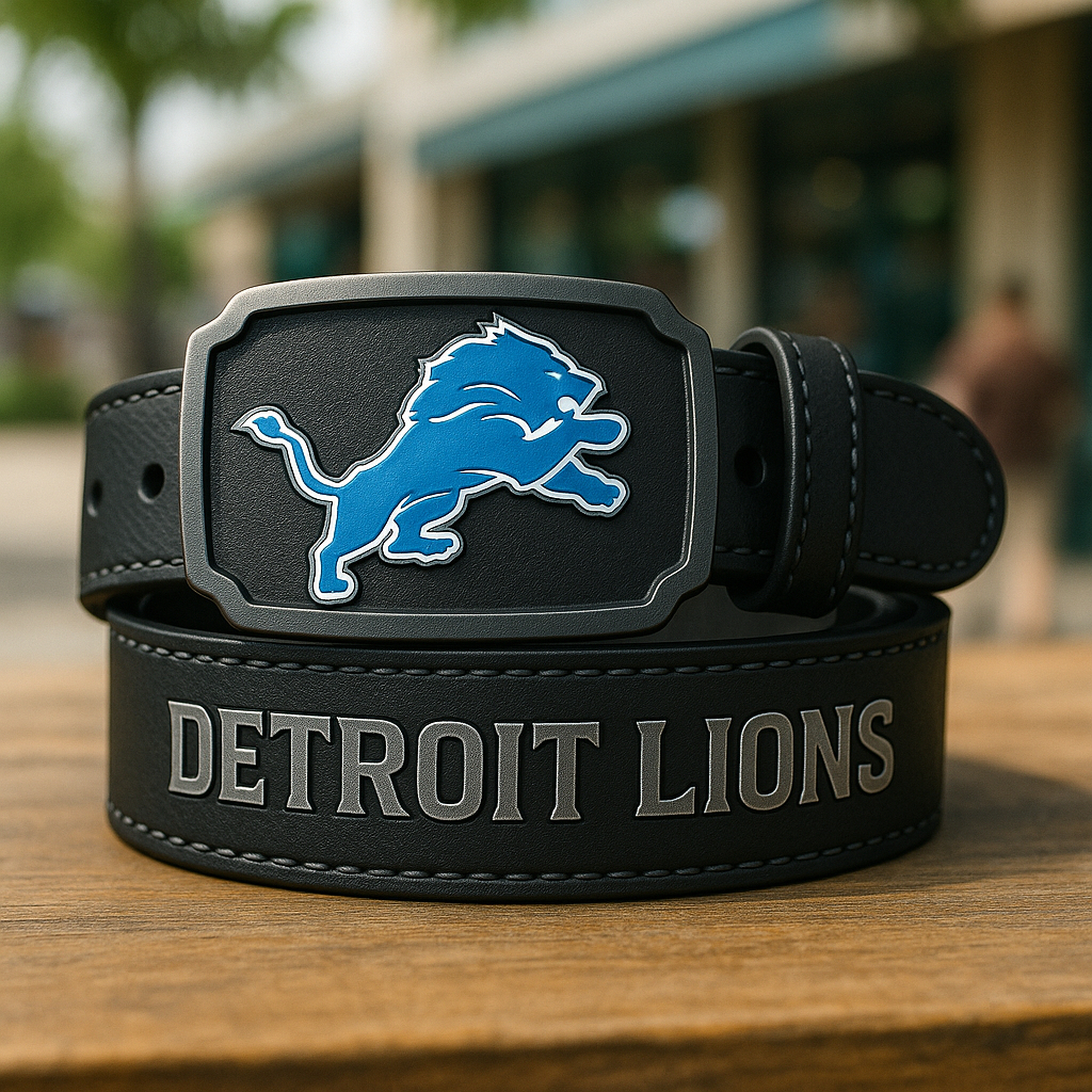 Detroit Lions Grit & Glory – Limited Edition Belt