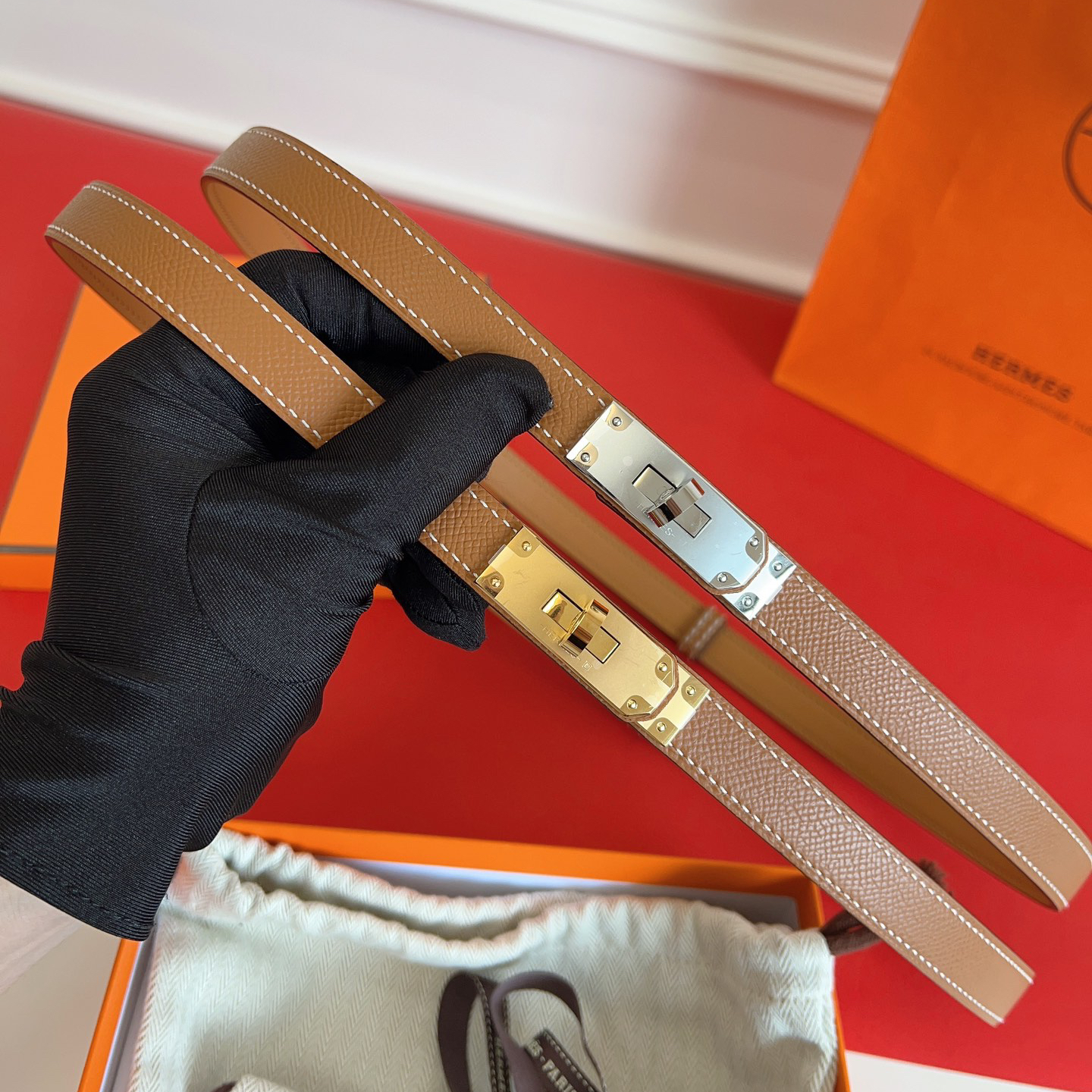 Hermès Kelly Women's Belt 1.8cm Width