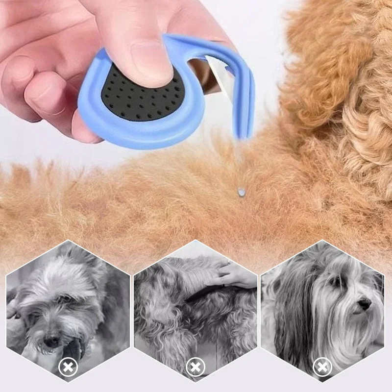 Portable Grooming Knife for Long-Haired Pets