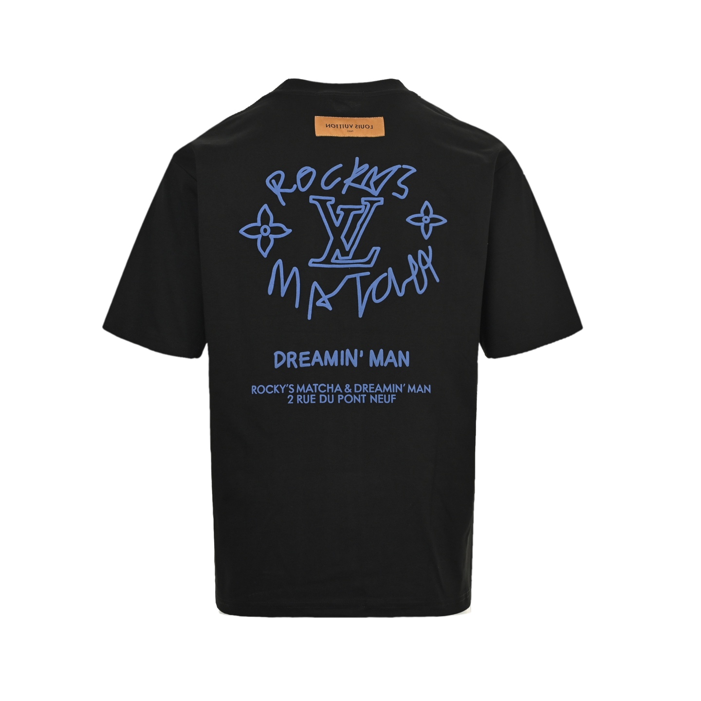 Louis Vuitton 25ss Dreamer Graffiti Slogan Print Short Sleeve
