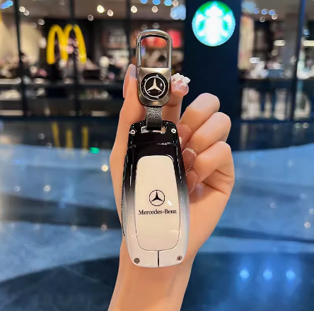 Benz Zinc Alloy Keychain