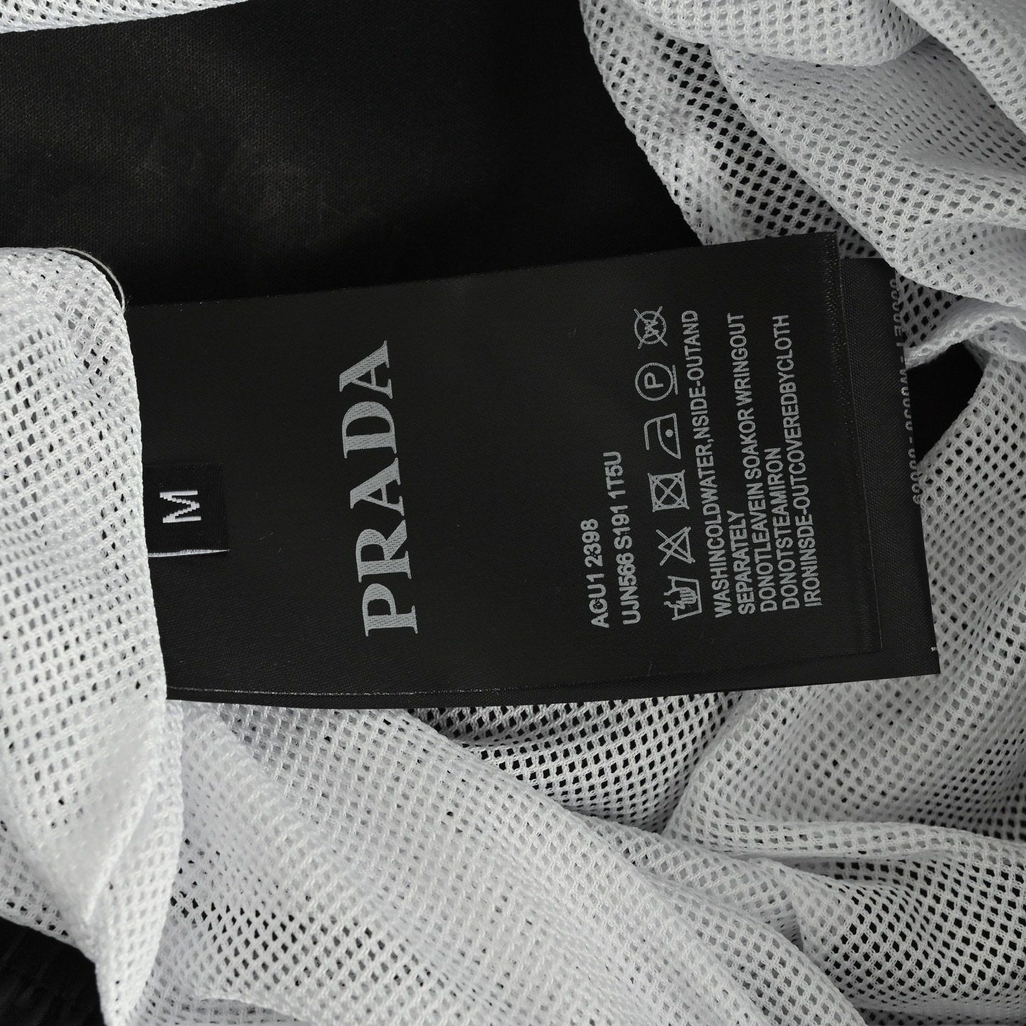 Prada 25ss all-over logo beach shorts