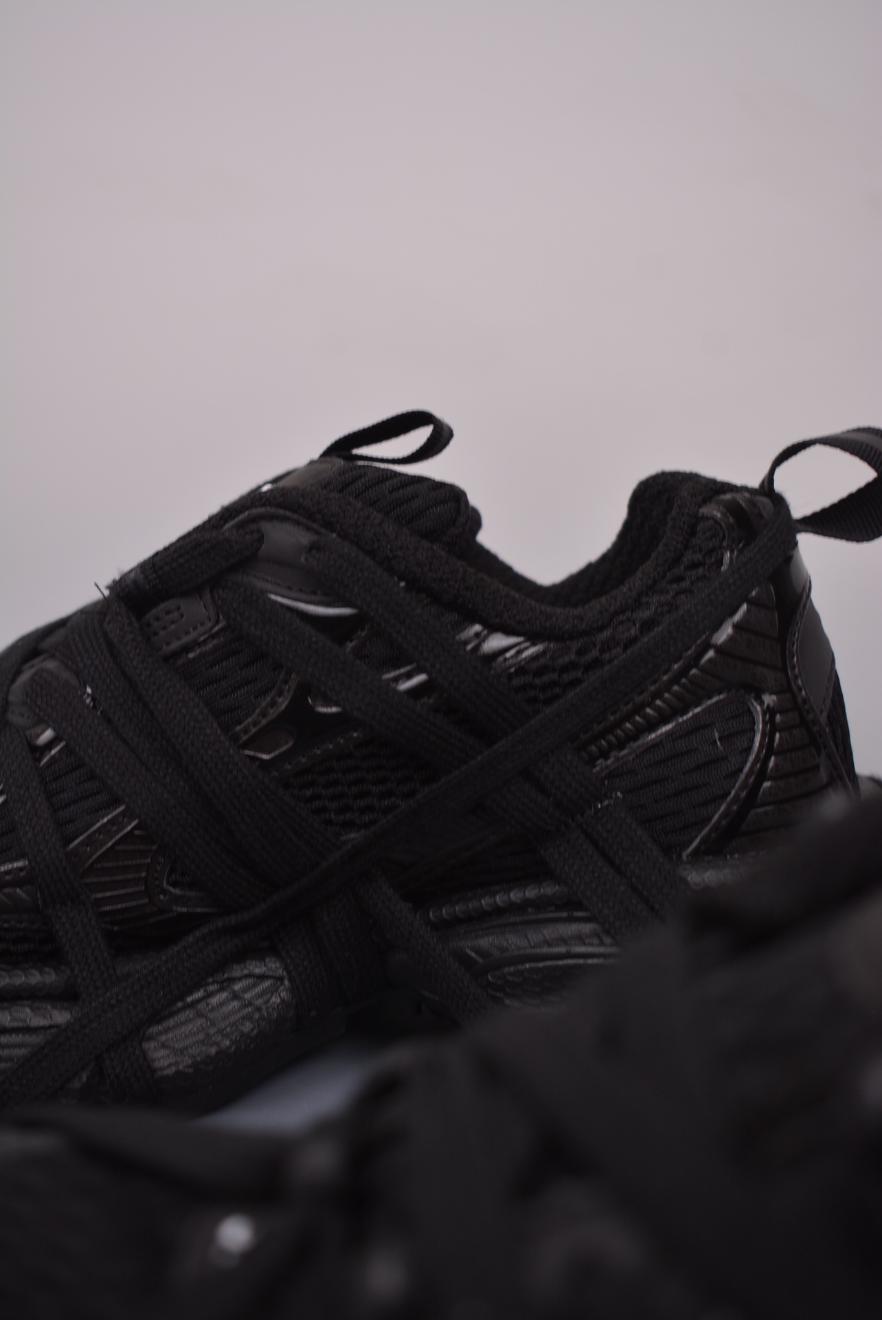 BALENCIAGA 3XL Extreme Lace Sneakers Black Warrior